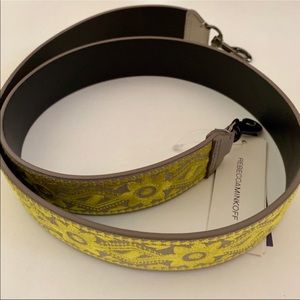 ‼️REBECCA MINKOFF‼️GUITAR STRAP‼️LEATHER‼️ SOLDOUT